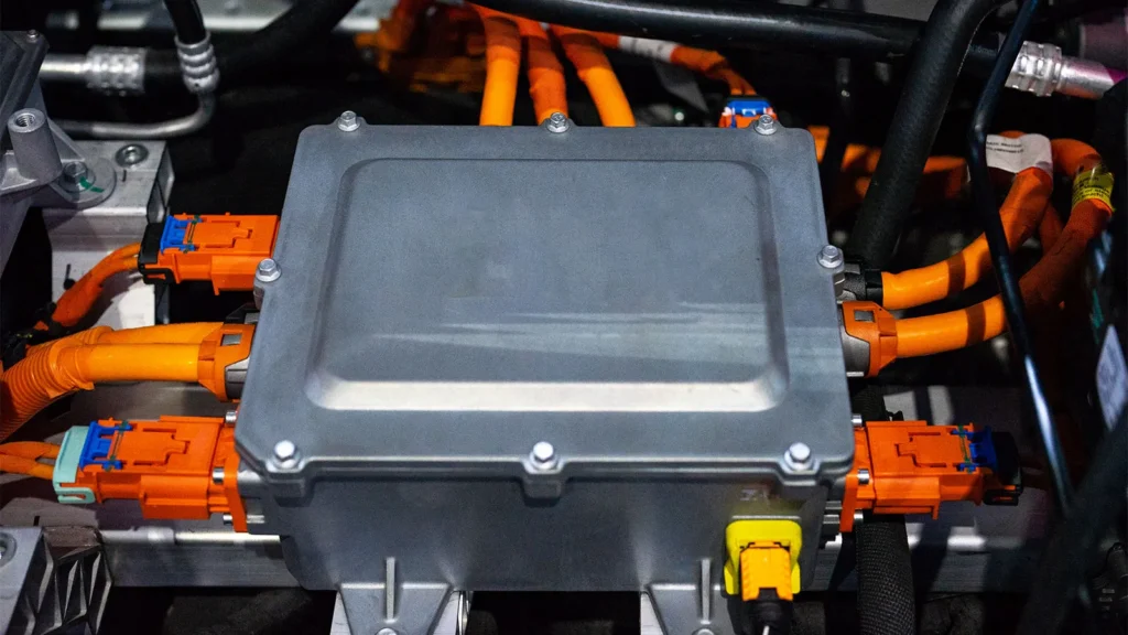 EV Battery Replacement Cost inside vehicle battery wiring.