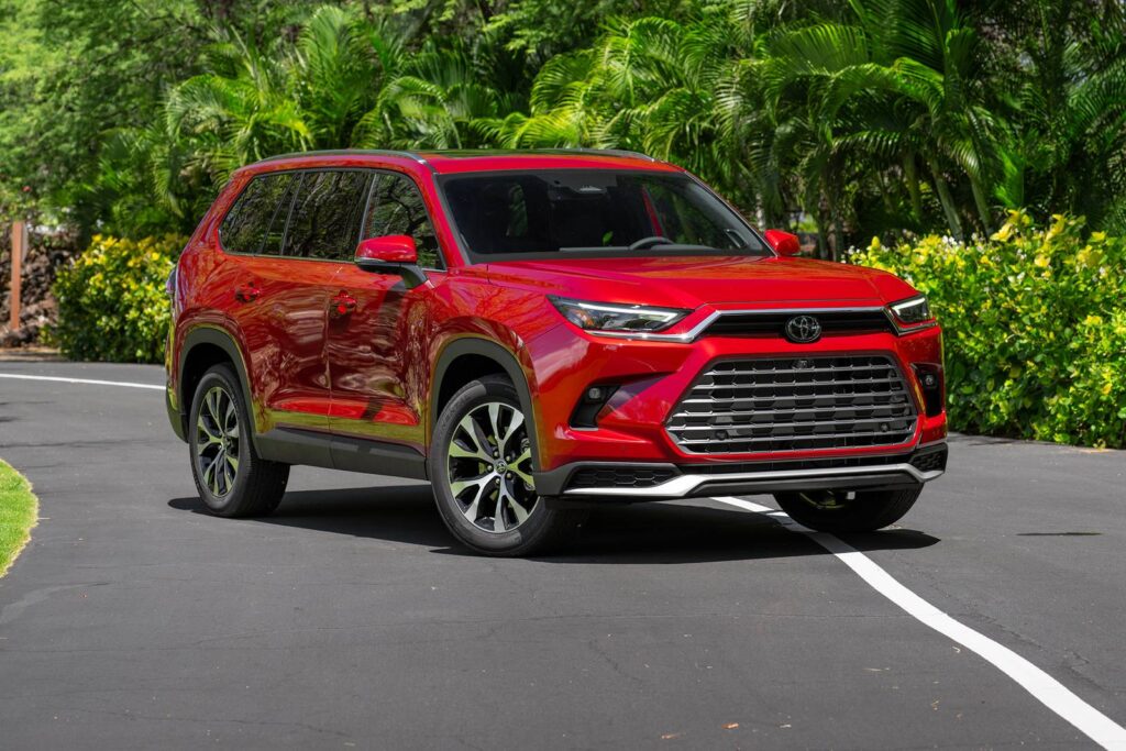 2025 Toyota Grand Highlander SUV exterior – Best SUVs in USA 2025